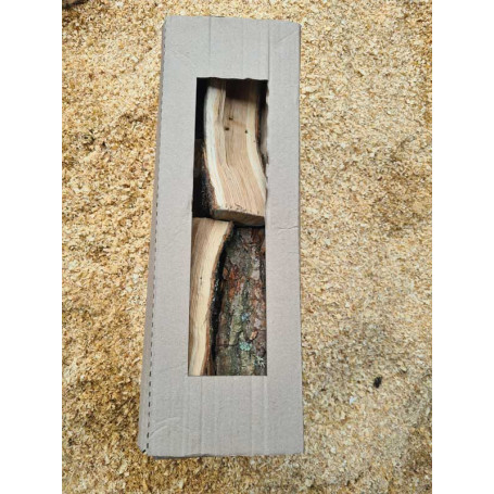 Дубові дрова сухі (16-22%), після сушки, преміум у гофро ящику, 25 дм3 Дрова ₴200.00