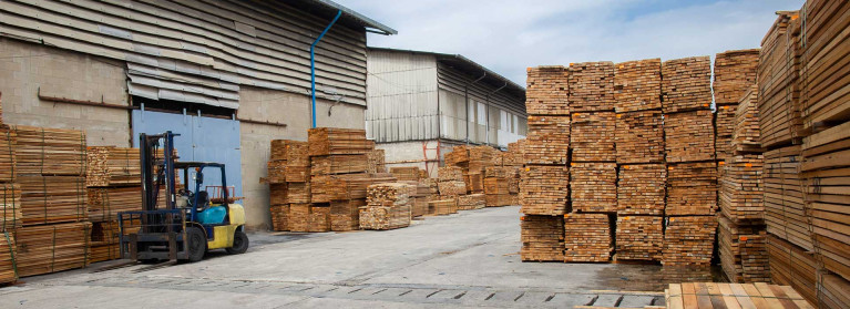 Lumber Supermarket Boards Blocks Pellets Firewood Wood Chips